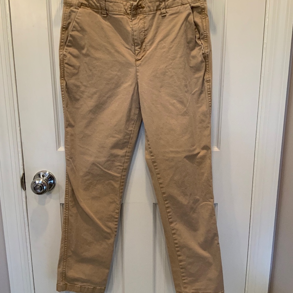 Gap Hi-Rise Girlfriend Khaki